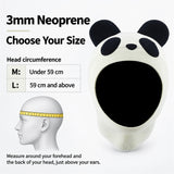 Kinno Scuba Panda3mm Vented Scuba Diving Hoods