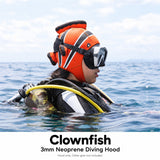 Nemo Clownfish Cartoon Diving Hood