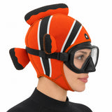 Nemo Clownfish Cartoon Diving Hood
