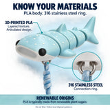 Cartoon Whale Shark Floating Buddy