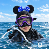 Mickey Minnie Cartoon Diving Hood