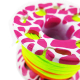 100ft Aluminum alloy colored wheels equipped with a 316 stainless steel double-ended buckle