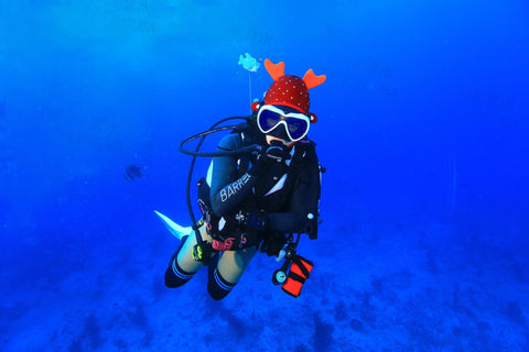 Kin Red Diving Ring Deer Diving Hood – Kinno Scuba