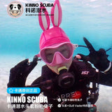 Kinno Scuba Pink Rabbit Diving Hood