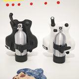 Customizable Scuba BCD Fridge Magnet