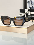 Chanel 5506 sunglass Size：55-21-145