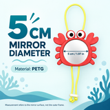 Dive Rearview Mirror with Adjustable Cord