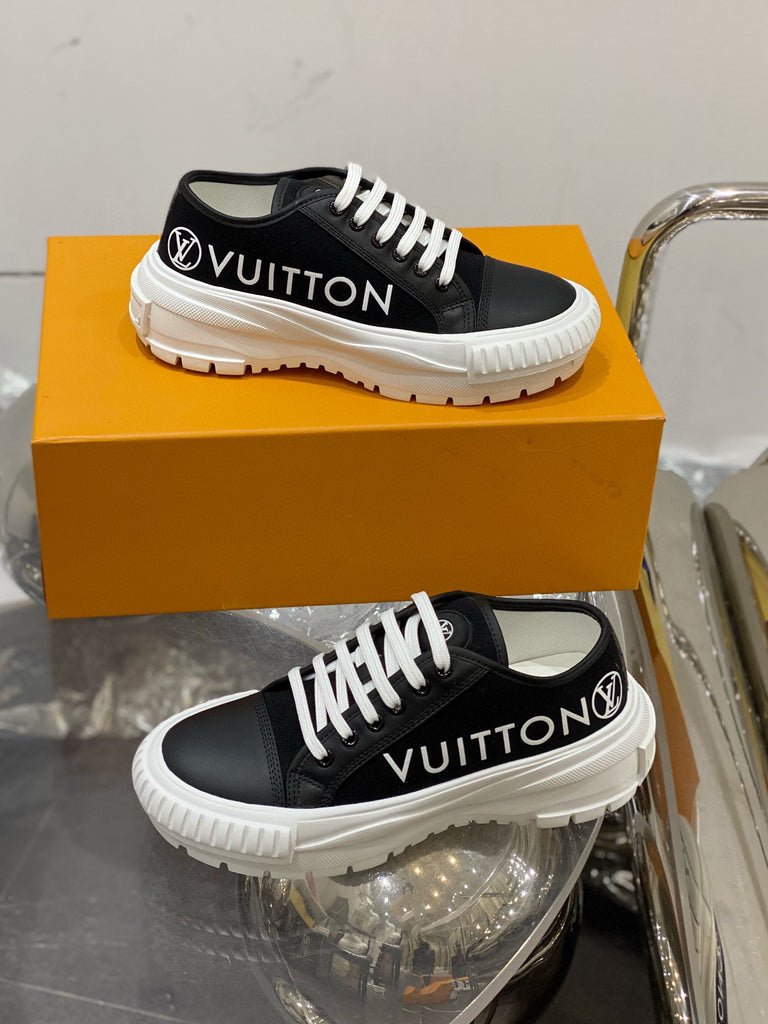 Louis Vuitton Squad Sneaker Boot 'Black