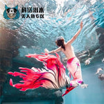 Custom made nylon mermaid tail