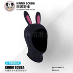 Rabbit Diving Head Cover 3mm Diving Cap