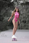 Pure hand tailored one-piece swimsuit bikini