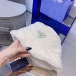Prada Shearling bucket hat