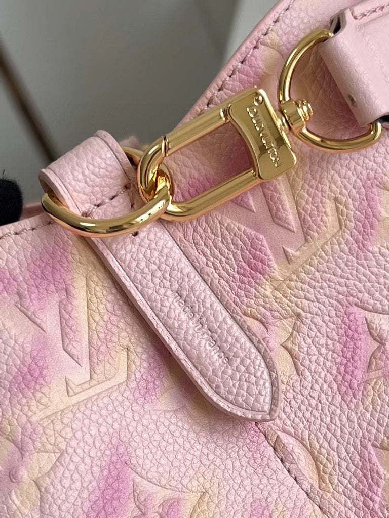 Louis Vuitton Rose Poudre Monogram Empreinte Leather Speedy