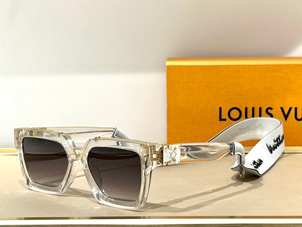 Louis Vuitton Red Z1165W 1.1 Millionaires Square Sunglasses Louis Vuitton