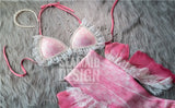 Custom made nylon mermaid tail