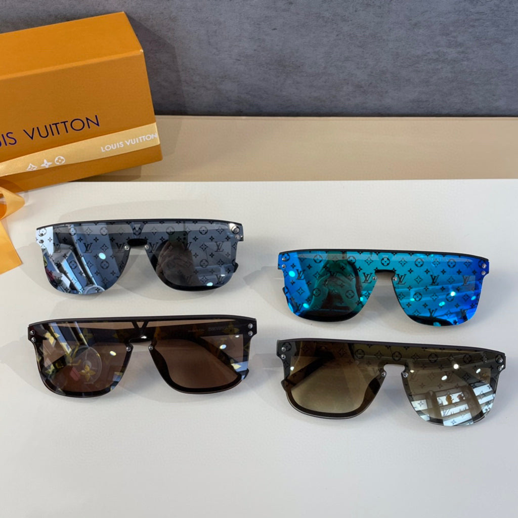 Louis Vuitton Black Plastic Square Frame Waimea Sunglasses Z1082E - Yoogi's  Closet