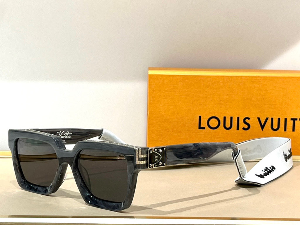 Louis Vuitton Men's Black 1.1 Millionaire Sunglasses Z1165W