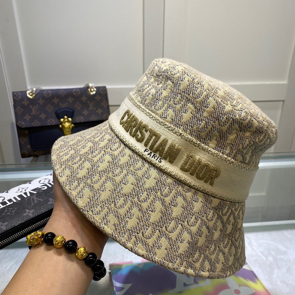 Dior Small Teddy D CD Oblique Brim Hat