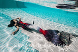 Custom made nylon mermaid tail