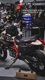 Motorcycle Universal side box Motorcycle Travel off-road toolbox waterproof hard box