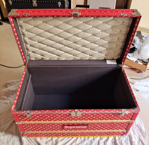 Louis Vuitton x Supreme Malle Courrier 90 Trunk