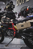 Motorcycle Universal side box Motorcycle Travel off-road toolbox waterproof hard box