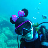 Mickey Minnie Cartoon Diving Hood