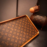 Handmade Walnut Chinese Style Wlate