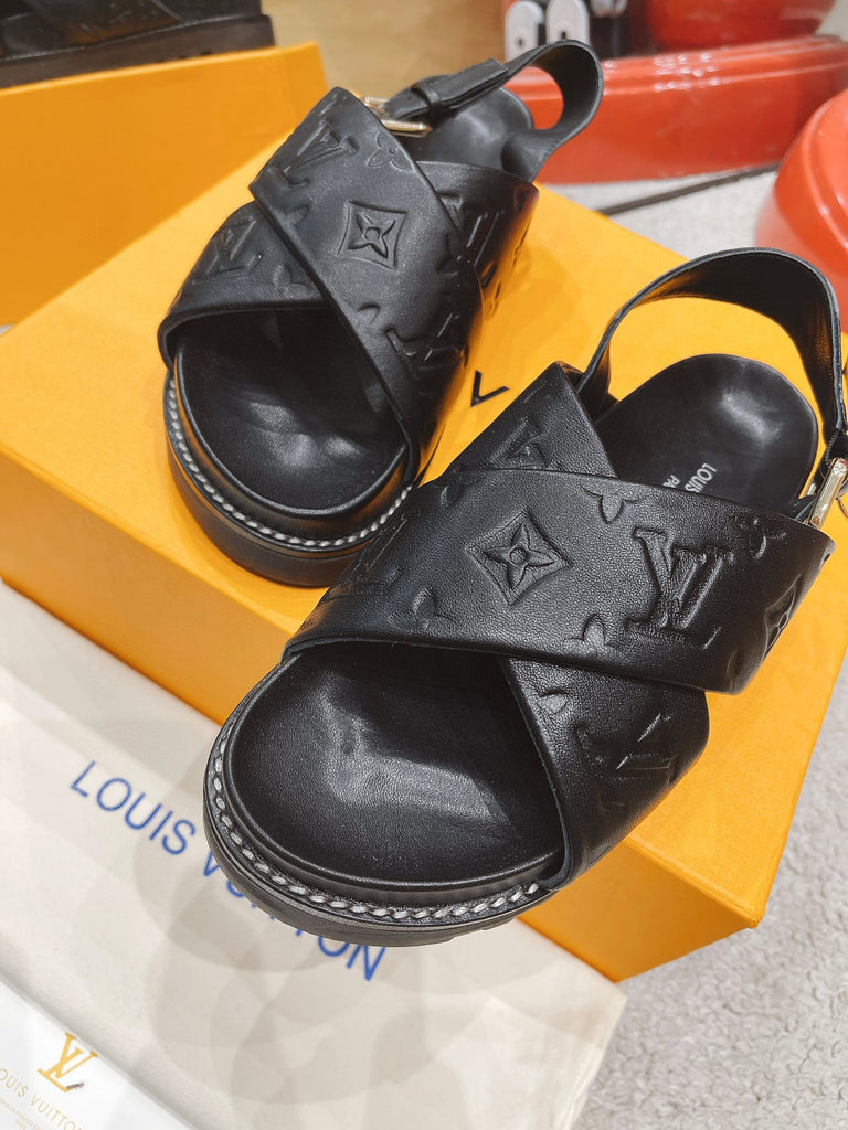Louis Vuitton, Shoes, Lv Paseo Slides