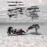 Custom made nylon mermaid tail
