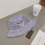 PRADA Raffia bucket hat