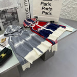Dior Ski  DIORALPS ZIPPED CARDIGAN WITH HOOD