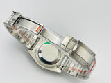 The Oyster Perpetual GMT-Master II in 18 ct white gold with an Oyster bracelet