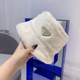 Prada Shearling bucket hat