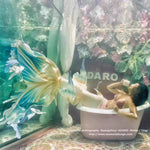 Custom made nylon mermaid tail