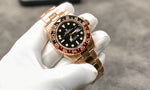 The Oyster Perpetual GMT-Master II in Oystersteel and Everose gold with an Oyster bracelet